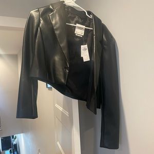 Vegan Leather Jacket